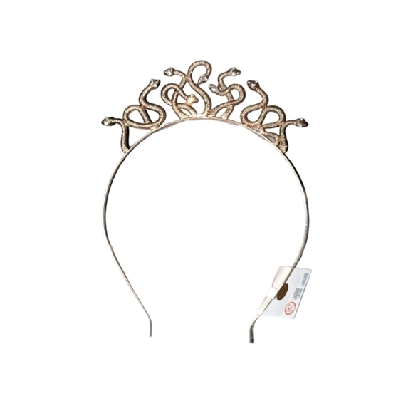 Snake Metal Headband • Rose Gold Tone 🐍 - Picture 2 of 2